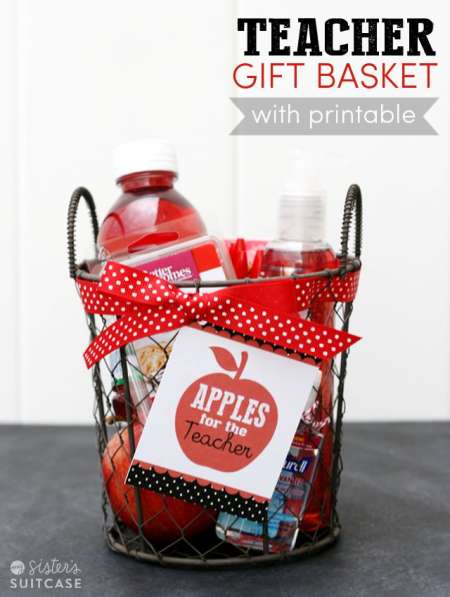 \"teacher-christmas-gift-basket-idea\"